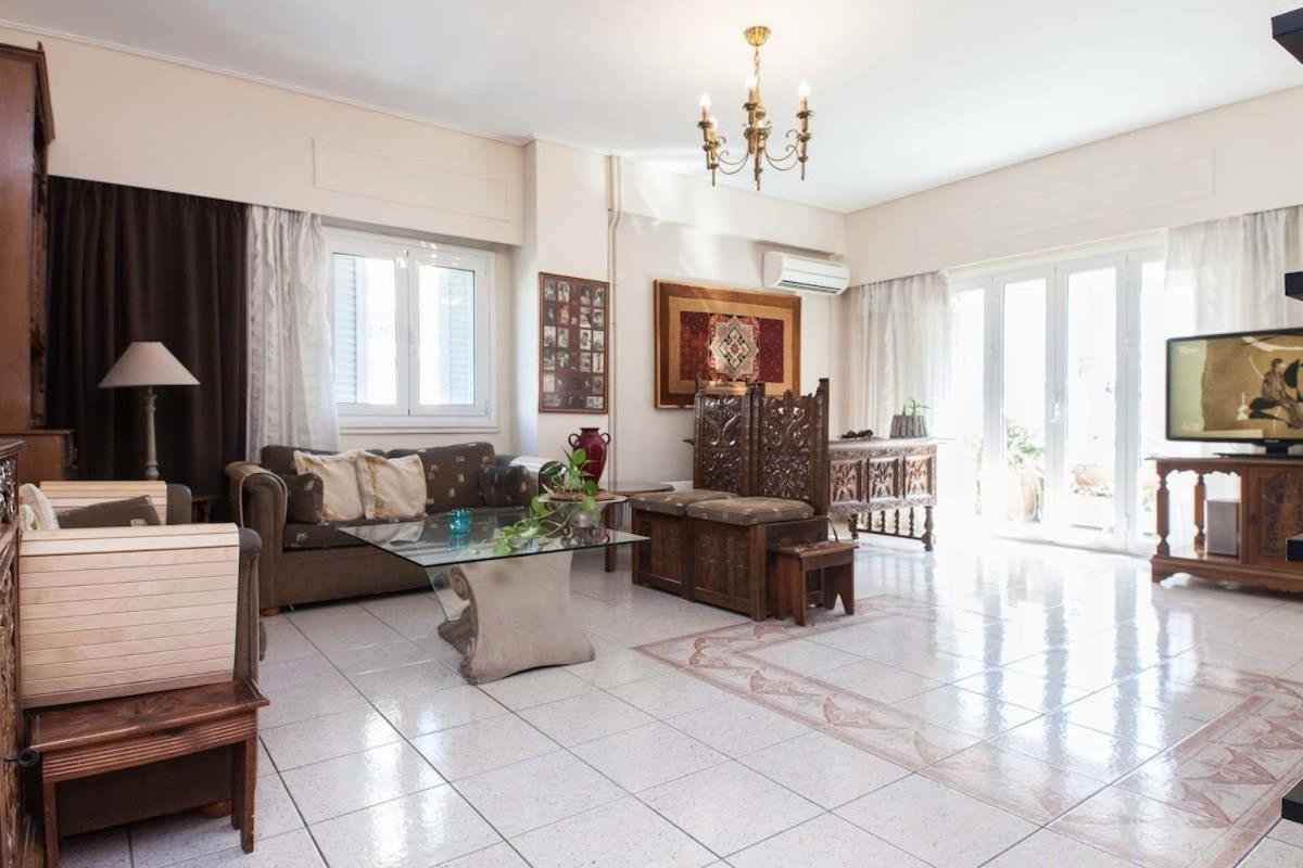 Classical Beauty 3Bd Apt In Peacefull Nea Filothei Atény Exteriér fotografie